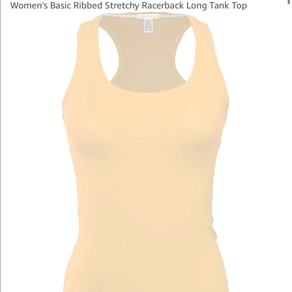 Bozzolo Razorback Stretchy Tank Top